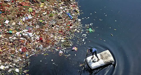 About 80% of pollution in Yamuna is on a stretch that is just 2% of the length of the river | Shekhar yadav