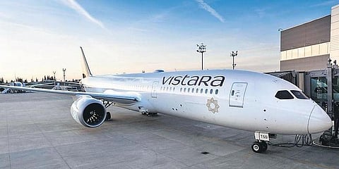 Representational image of a Vistara aircraft (File Photo)