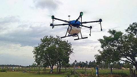 Image of a drone used for representational purposes only.
