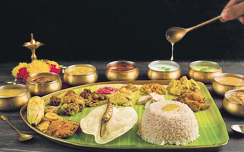 Onam Sadhya at Savya Rasa, Delhi.