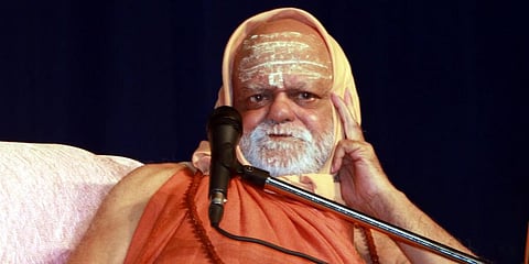 Shankaracharya of Puri Govardhan Peeth Swami Nischalananda Saraswati (Photo | EPS)