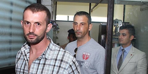 Italian marines Massimiliano Lattore and Salvatore Girone (File photo | EPS)