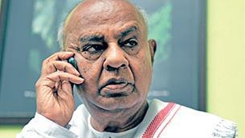 JDS supremo HD Deve Gowda