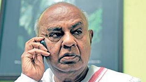 JDS supremo HD Deve Gowda