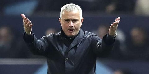 Roma manager Jose Mourinho (Photo | AP)