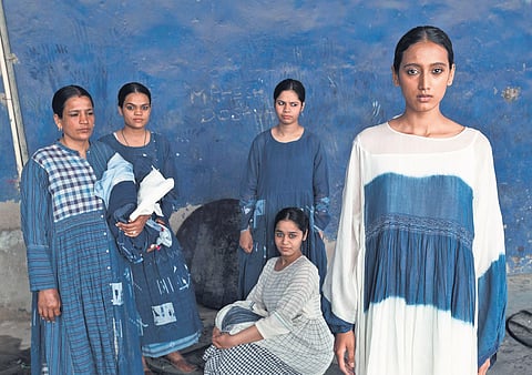 Fashion enthusiasts browsing through the styles Injiri works with will figure out how the label follows the language of how traditional Indian clothes were cut and stitched.