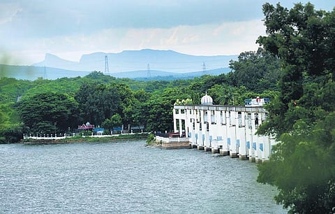 A view of the Poondi lake in Tiruvallur district | shiba Prasad sahu