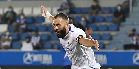 Real Madrid striker Karim Benzema (Photo | AP)