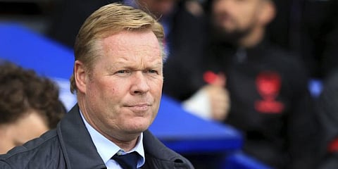 Barcelona coach Ronald Koeman (Photo | AP)