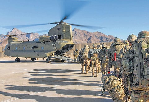 After sponsoring Afghan Mujahideen through the 1990s, in 2001, the US switched sides to fight the ‘Global war on Terror’ in Afghanistan, against Al-Qaeda, and Taliban.