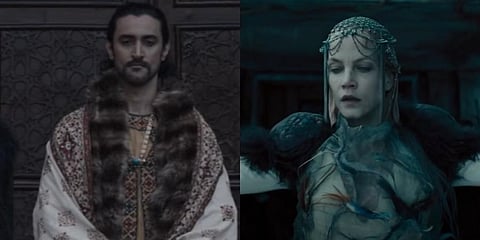 A still from 'The Empire' (L) and second season of 'See' (R) (Photos | YouTube screengrab)