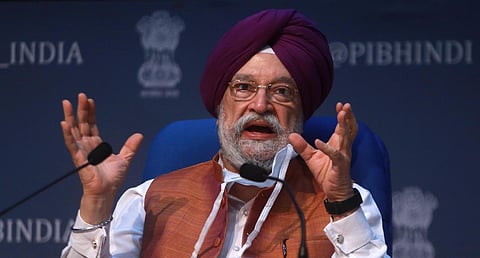 Union Minister Hardeep Singh Puri. (File photo| Shekhar Yadav, EPS)