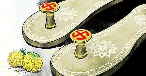 In a country where Hindus constitute 80 per cent of the population, the prospect of their becoming a minority is a fantasy. (Express Illustrations | Amit Bandre)