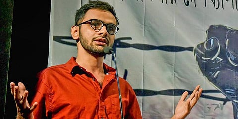 Former JNU student leader Umar Khalid (Photo | PTI)