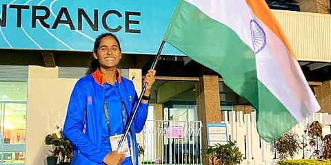 Shaili Singh of India (Photo @ianuragthakur)