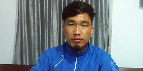 PC Laldinpuia comes to Jamshedpur FC on a three-year deal after a vigorous I-League campaign with Aizawl FC. (Photo | Jamshedpur FC Twitter)