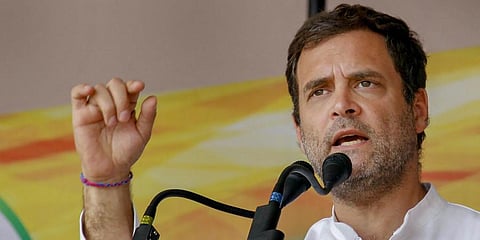 Congress MP Rahul Gandhi. (Photo | PTI)
