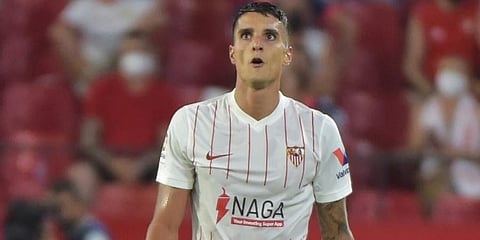 Sevilla's Argentinian forward Erik Lamela. (Photo | AFP)