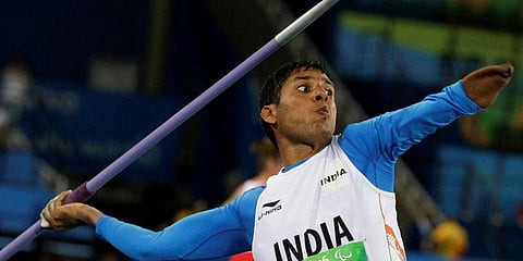 Two-time Paralympic gold medalist Devendra Jhajharia (Photo | AP)
