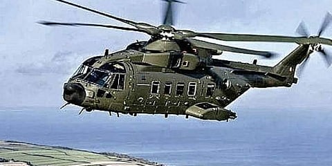 AgustaWestland helicopter (Representative photo)
