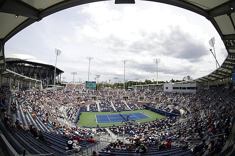 Spectators watch a match during US Open 2017. (File Photo | AP)