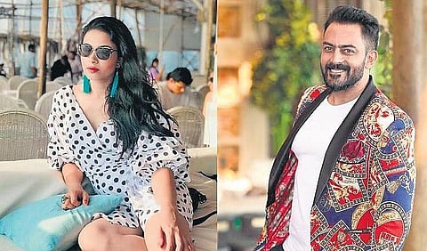 Kavya Shetty and Karthik Jayaram