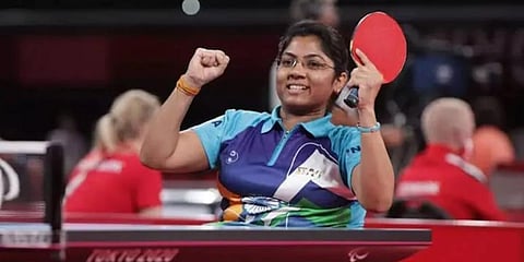 Tokyo Paralympics silver medalist Bhavina Patel (Photo | Twitter)