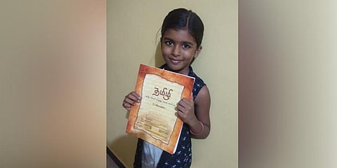 Moshika’s parents spotted her interest in the ancient script when she was six years old