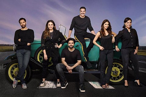 Cast of 'Bellbottom' (Photo | Twitter)