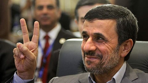 Former Iranian president Mahmoud Ahmadinejad | AP
