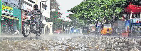 Representational image of rain. (Photo | Express)