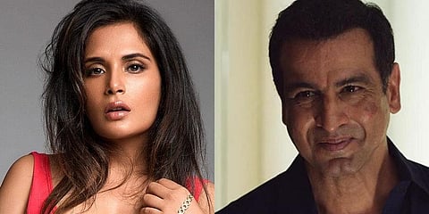 Richa Chadha (L) and Ronit Roy (R)