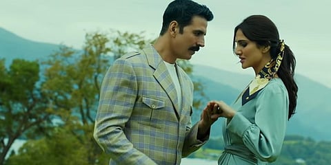 Akshay Kumar and Vaani Kapoor in Bell Bottom (Photo | YouTube screengrab)