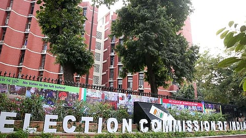 Election Commission of India office in New Delhi.