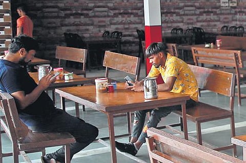 Mohan Kamboj Dhaba at Murthal, where hockey star Sumit used to work. (Photo | Shekhar Yadav)