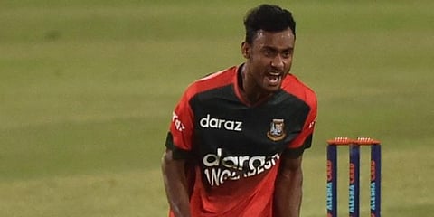 Bangladesh fast bowler Shoriful Islam (Photo | AFP)