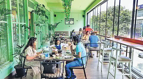 From takeaway-friendly menus to automated sanitisers, restaurants are using technology to minimize contact.