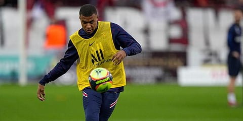 PSG striker Kylian Mbappe (Photo | AP)