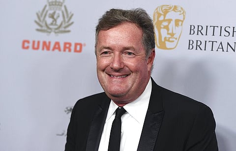 British TV host Piers Morgan (Photo | AP)