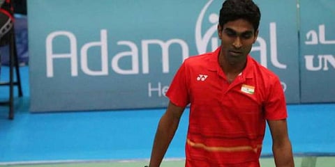 Indian para-shuttler Pramod Bhagat (Photo | Pramod Bhagat Twitter)