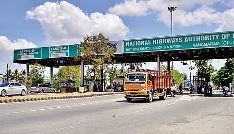 File photo of a tollbooth near Porur in Chennai | Debadatta Mallick