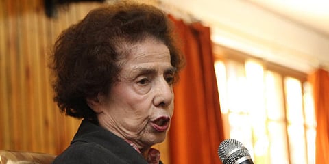 Former BBC news reader Rajni Kaul (Photo| Twitter)