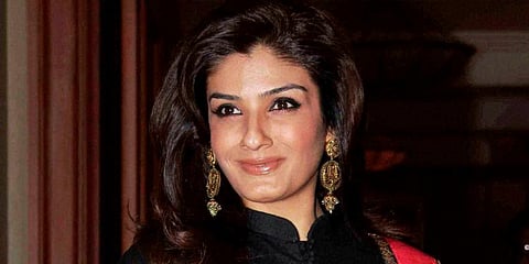 Bollywood actress Raveena Tandon