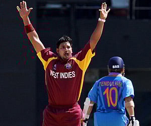 Ravi Rampaul received his call back into the West Indies team for the first time since 2015 for the T20 World Cup to be held in UAE in six weeks' time. (File Photo | Getty Images)