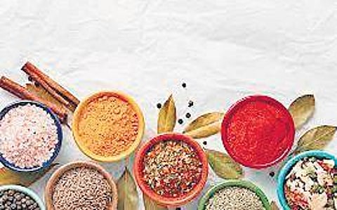 Representational image of spices.