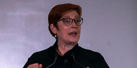 Australian Foreign Minister Marise Payne (Photo| AP)