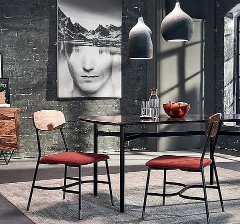 The versatile collection features benches with magazine holders as well as lounge chairs.