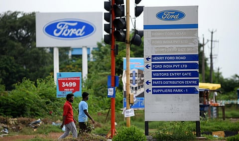 Ford announcing its exit from India, workers at the manufacturing facility in Chennai now sought intervention from the State government to ensure job protection. (Photo | R Satish Babu, EPS)