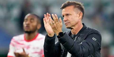 RB Leipzig head coach Jesse Marsch (Photo | AP)