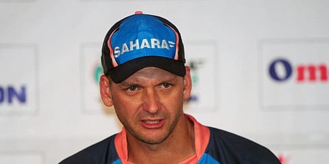 New Zealand bowling coach Shane Jurgensen (Photo | AFP)